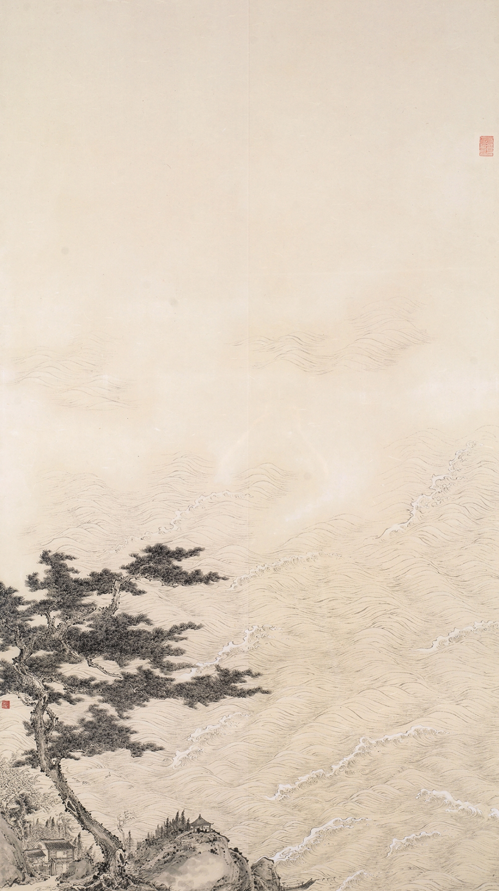 8王宇鹏,黄河远上白云间,117×215cm,纸本水墨.jpg 916462829654716823