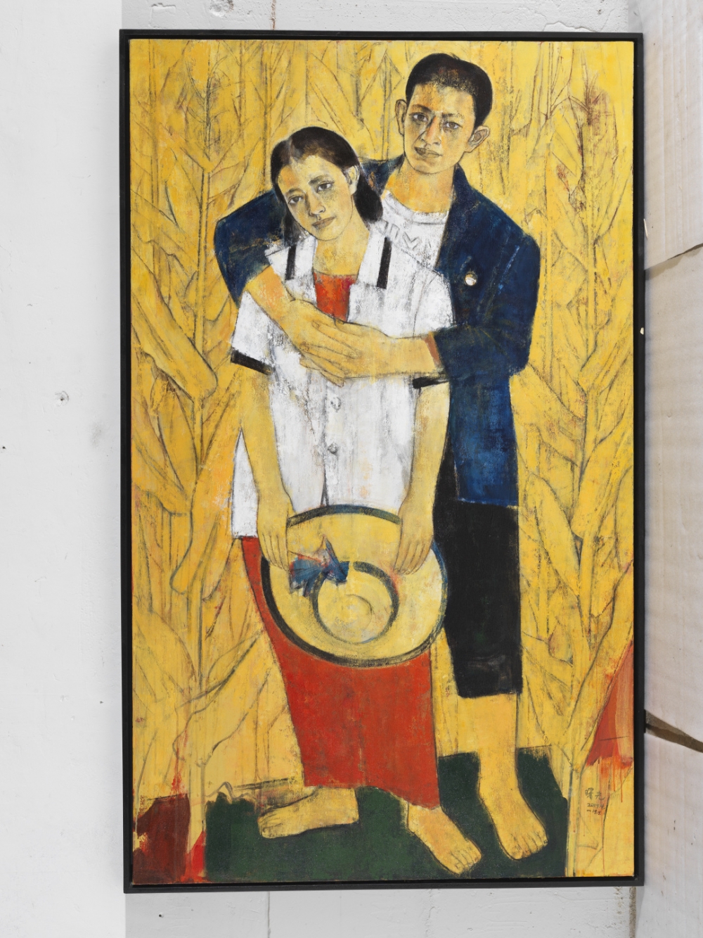 20张曙光,玉米地,200x120cm,2019,布面油画.jpg 916462829654716849