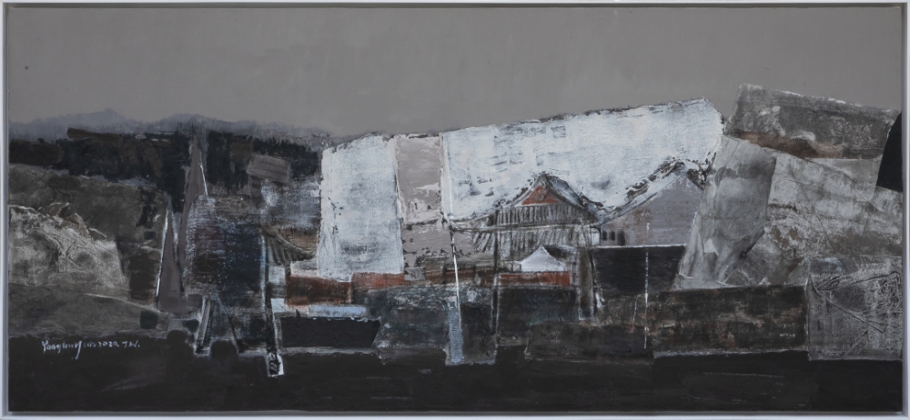 21杨三军,黄河旧事,180x80cm,1970综合材料.jpg 916462829654716851