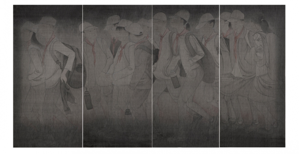 26冯超,少年说,130cmX240cm,绢本水墨.jpg 916462829654716861