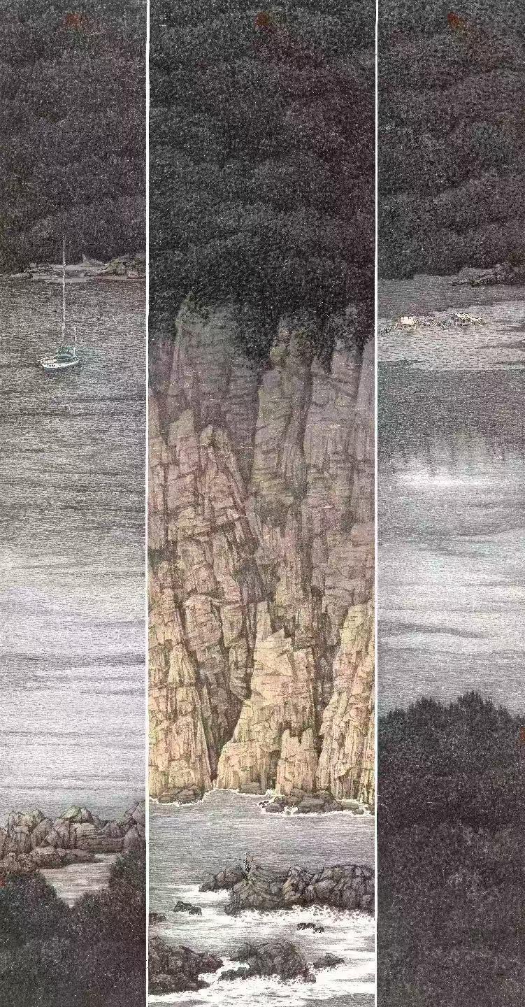 万小怡《一脉寒江出万峰》