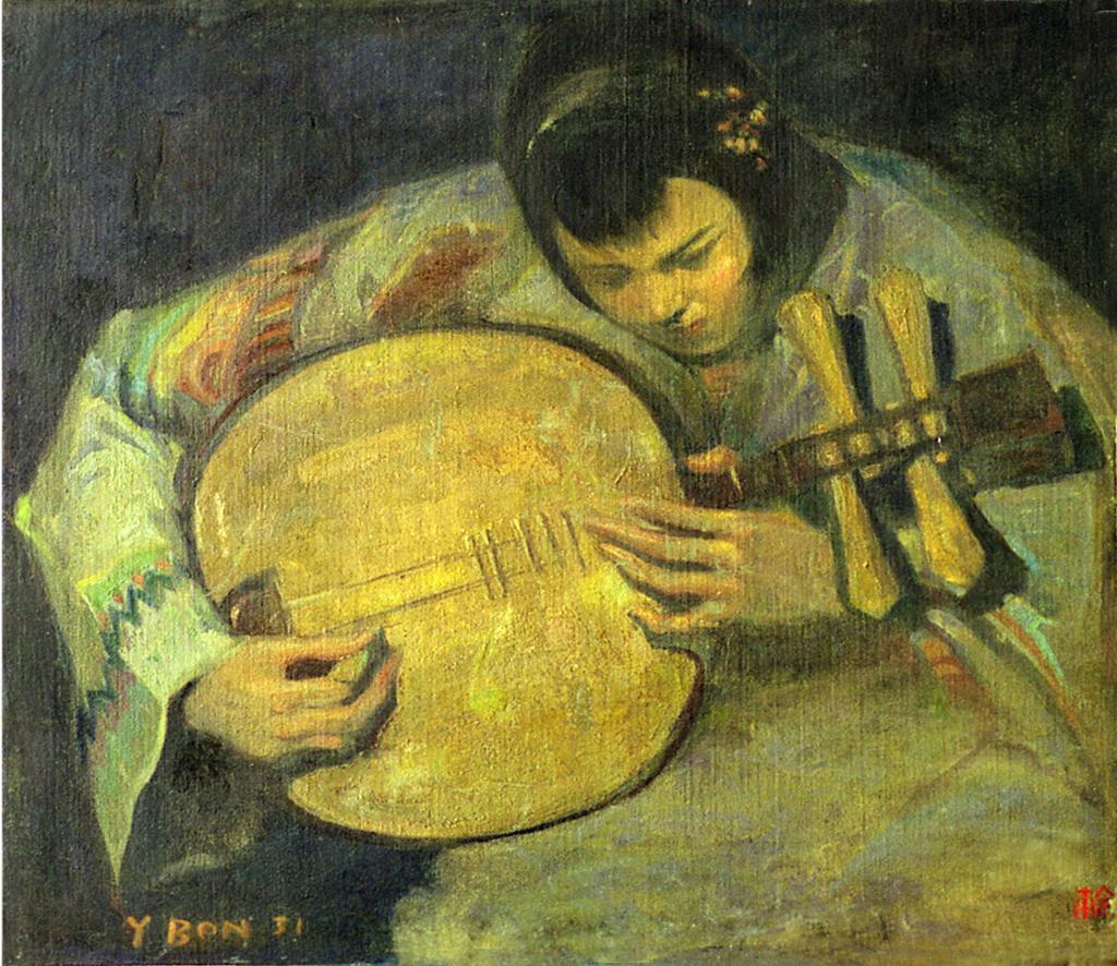 月琴 加拿大 1931 油彩布本 51cmx61cm(复制品)