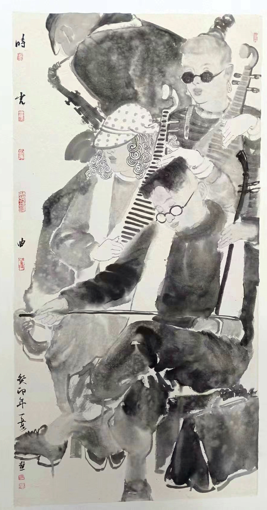 刘一意《时光曲》135×68cm