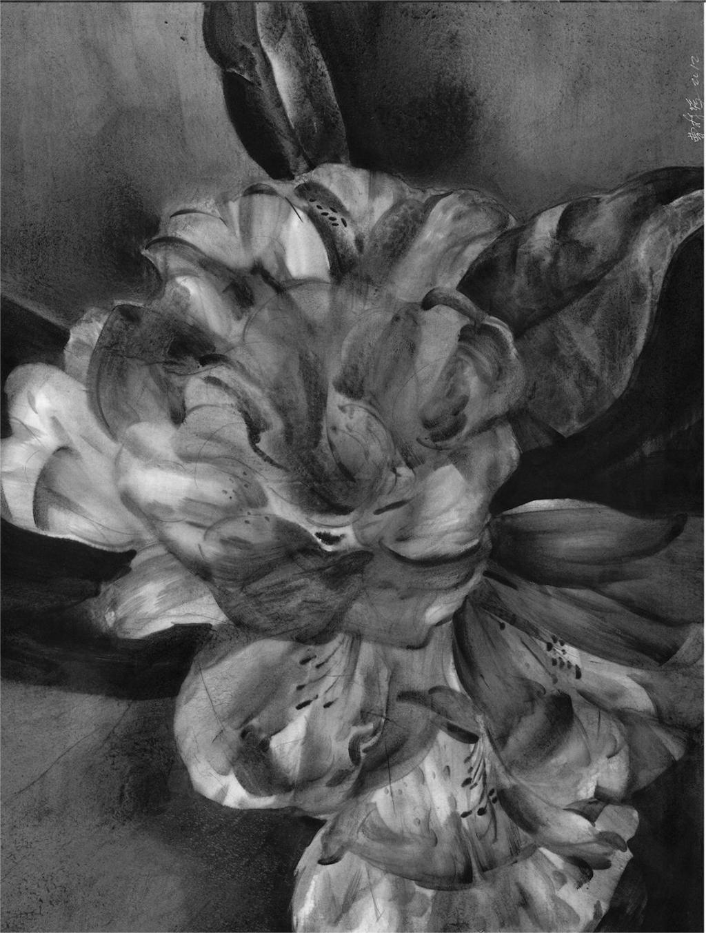 曹琼德《花开花落》155x120x3