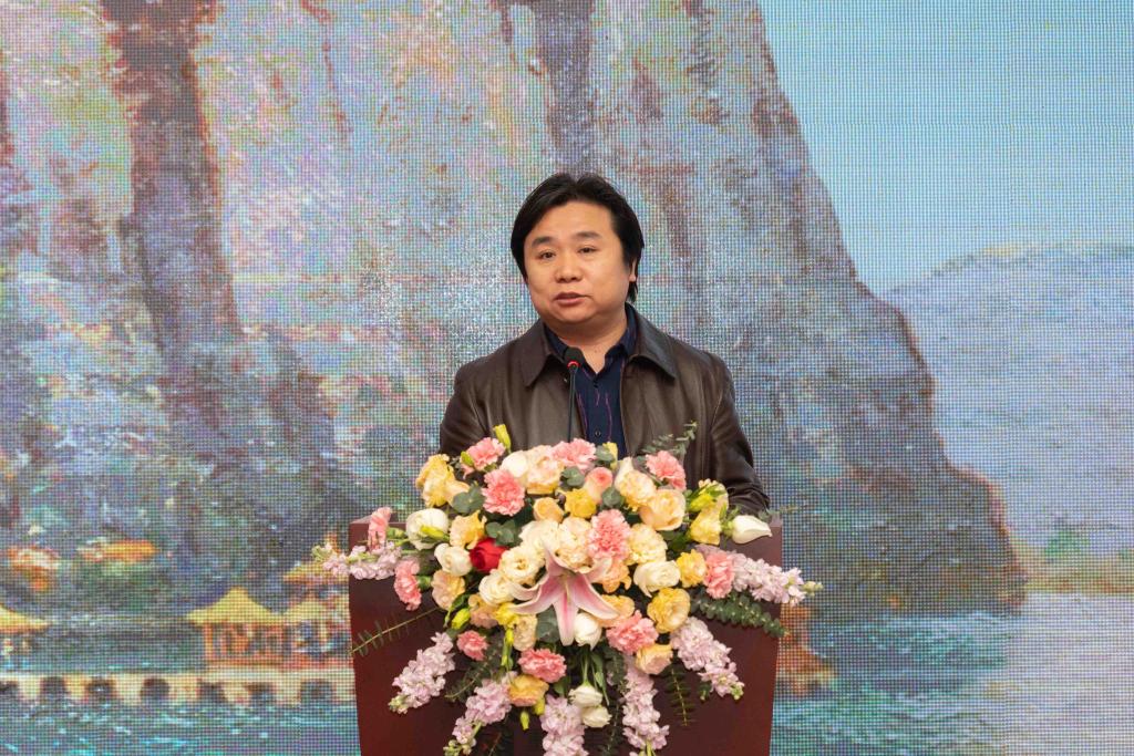 岭南美术馆副馆长李志国致辞