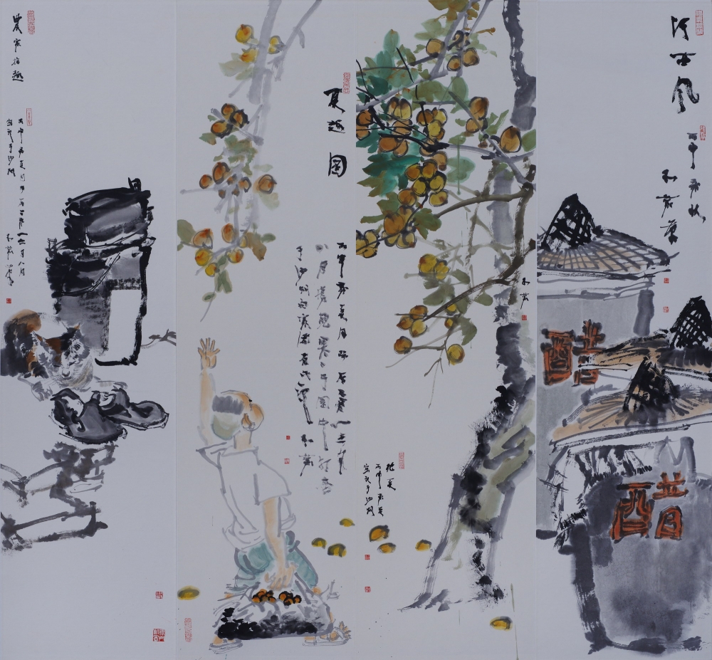 《河西风》尺寸 200cm200cm 2016年.jpg 916462829654713473