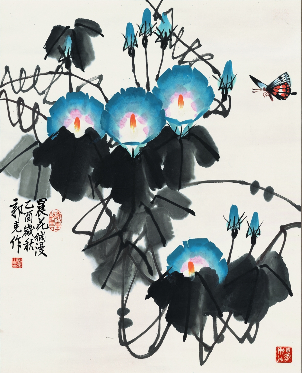 8晨花烂漫 2005年 国画 69X55cm.jpg 916462829654713319