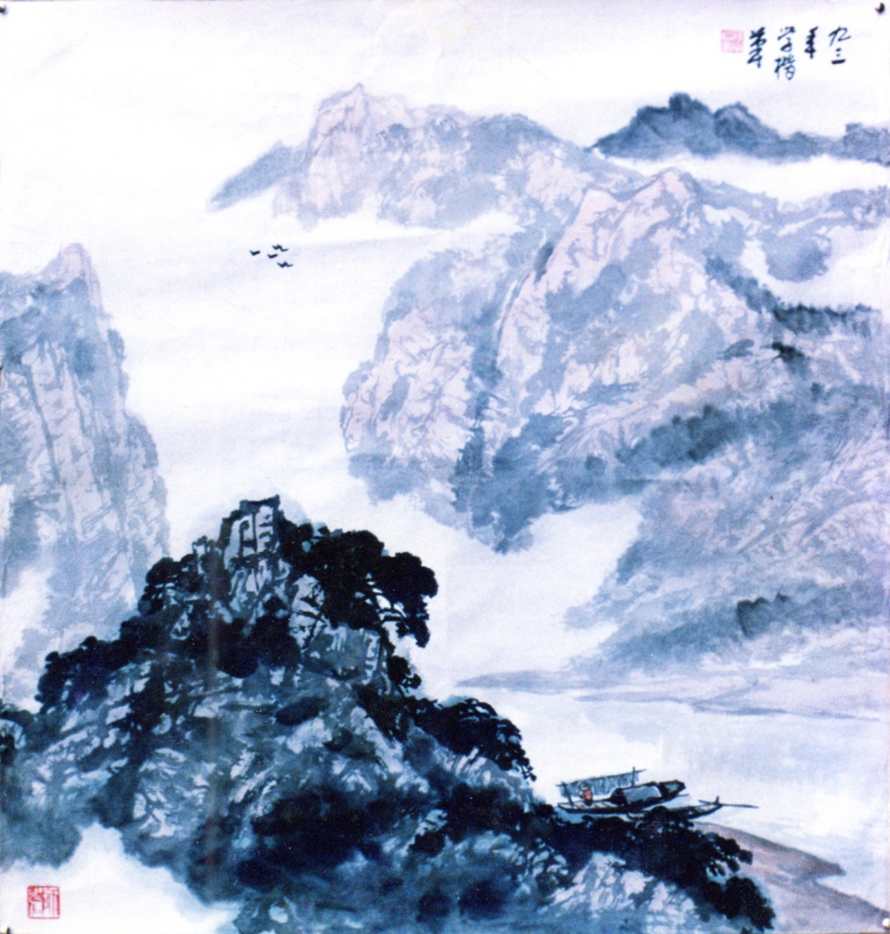 2乌江渔家 谭学楷 93年 68cmx68cm中国画.jpg 916462829654713245