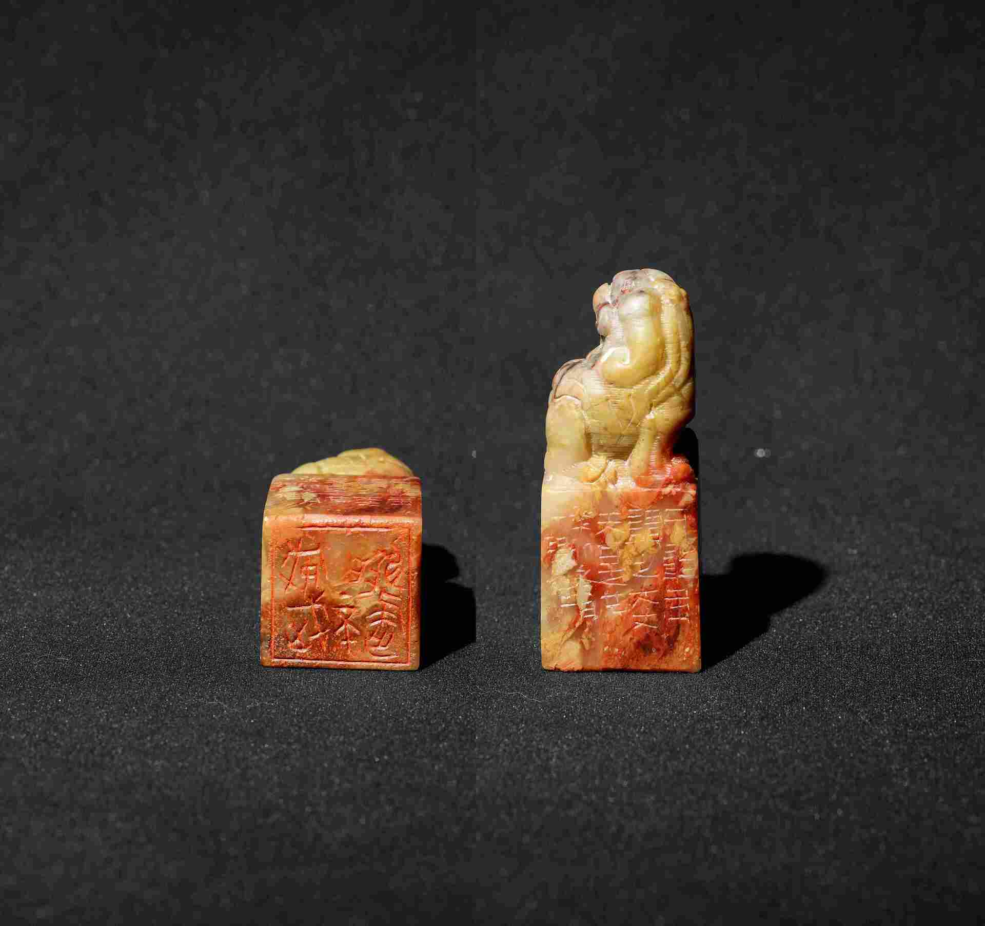 52威武不能屈  张丁阳  篆刻  2×2×5cm  2023年