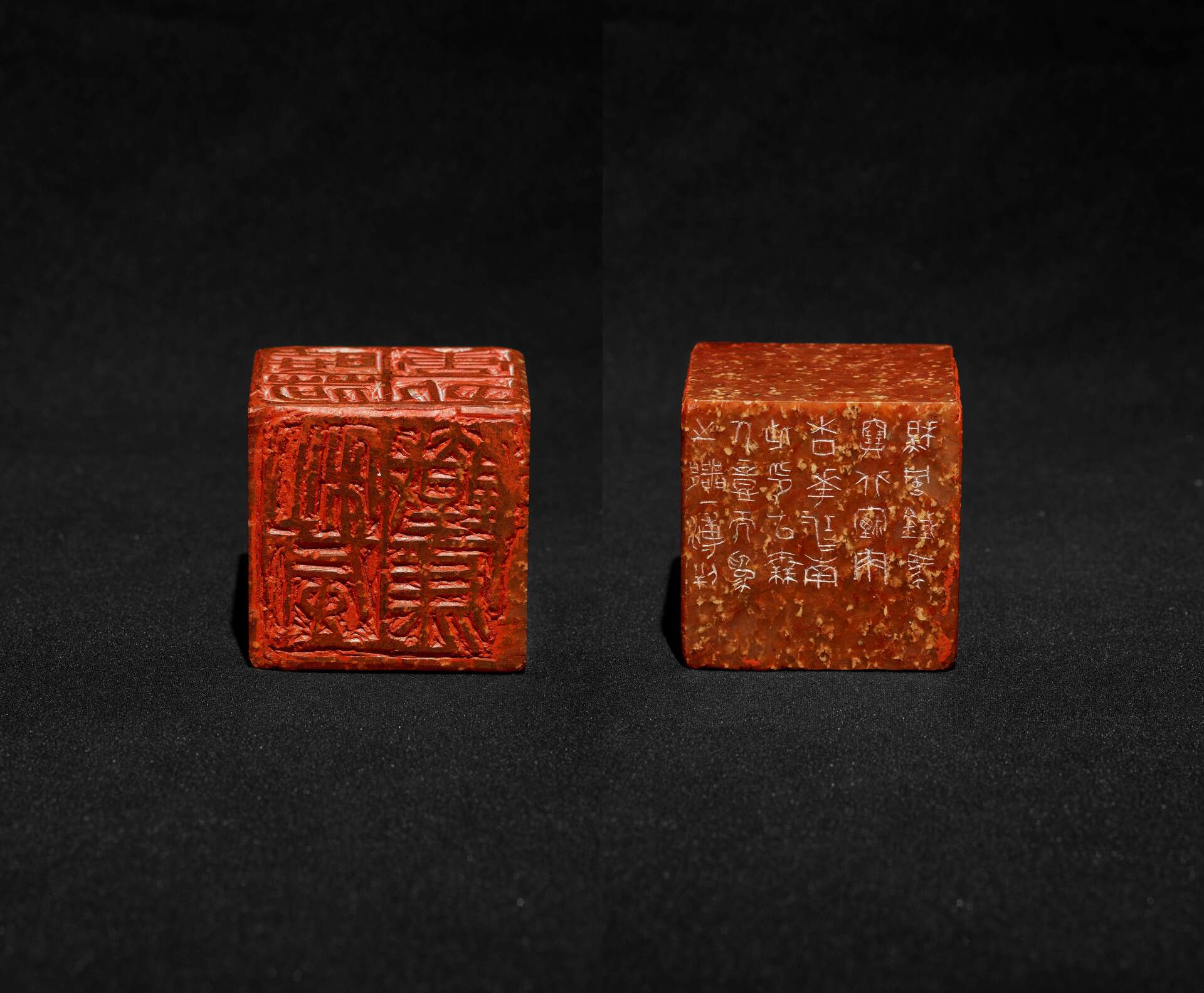 23秋风铁马  鄂艺博  篆刻  5×5×5cm  2025年