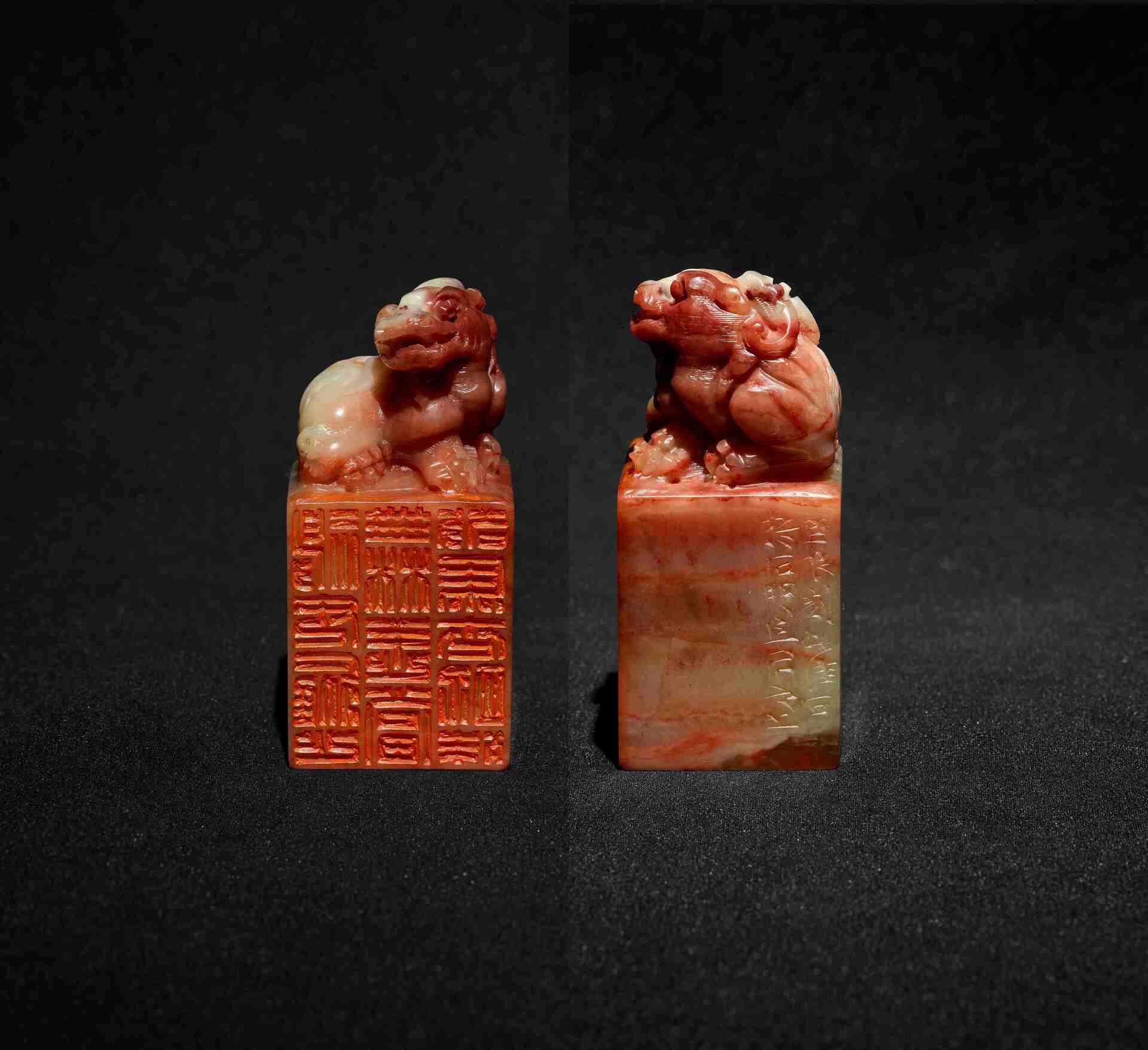 43神女应无恙，当惊世界殊  李国良  篆刻  7.6×3.6×3