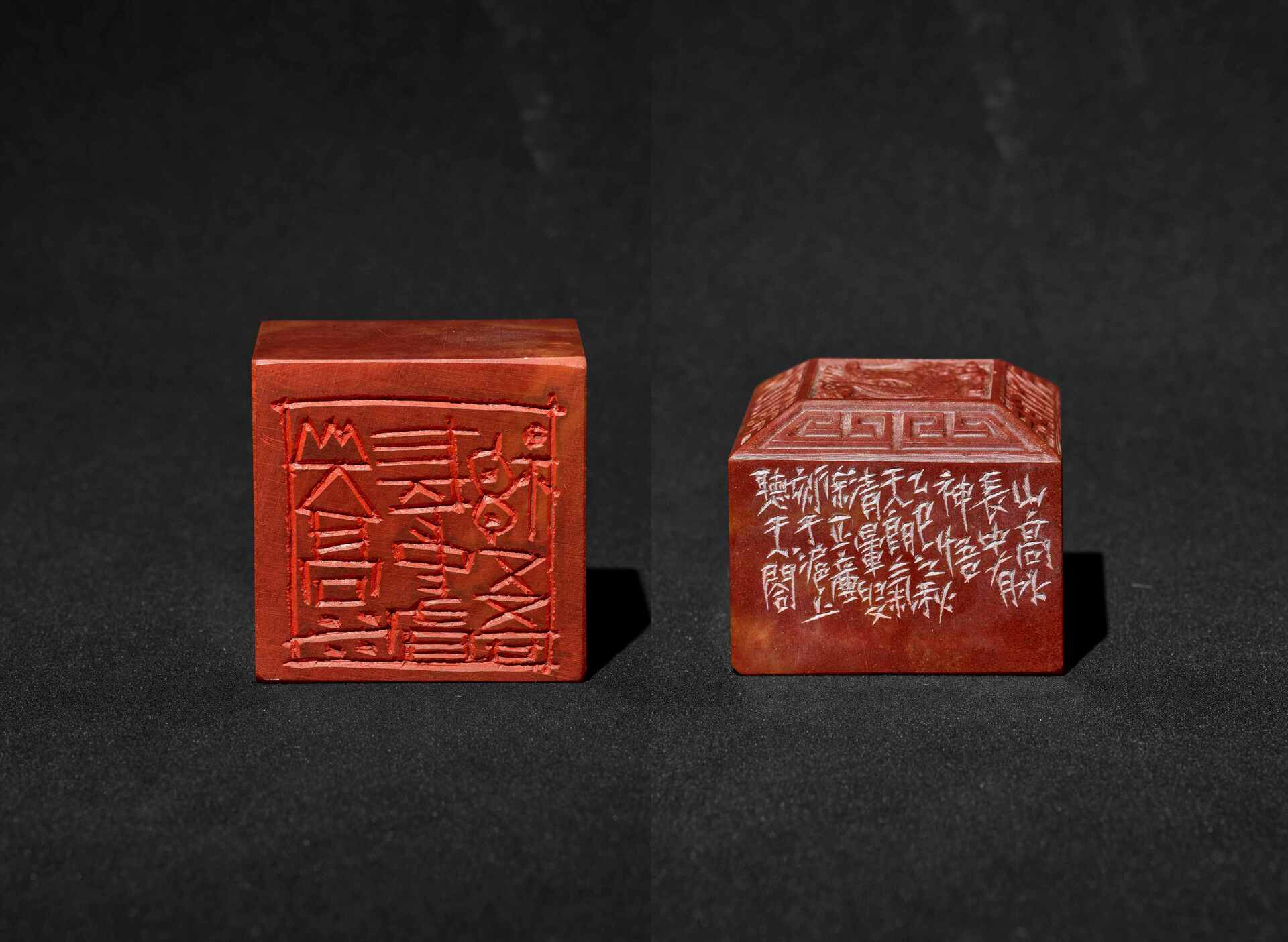 18山高水长中有神悟  徐正濂  篆刻  6×6×5cm  2025年