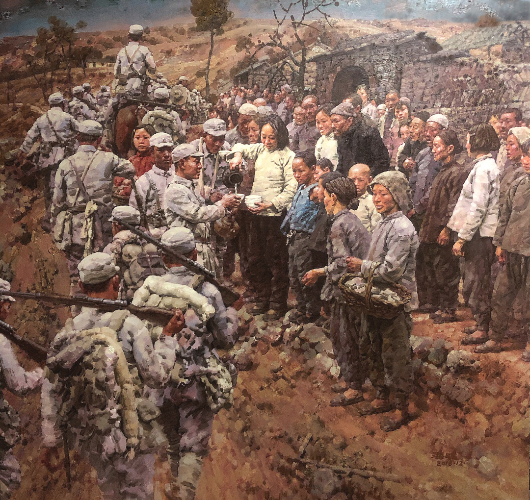2《战争记忆（二）》布面油画，1.8mX1