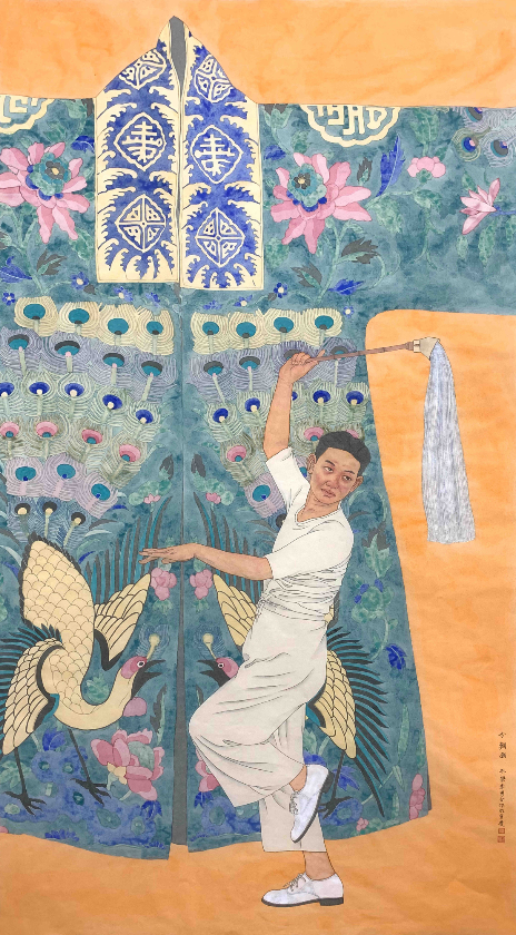 5 李勇、朱荣 今朝愿 中国画 170x93cm