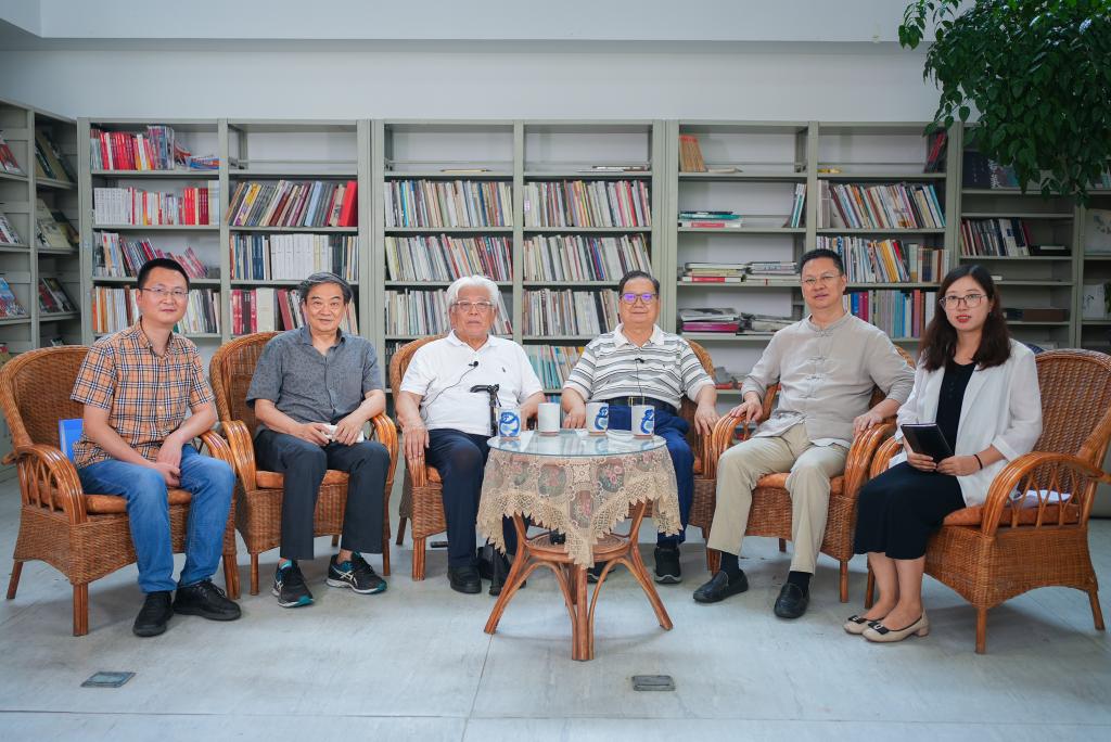 重庆国画院史访谈合影