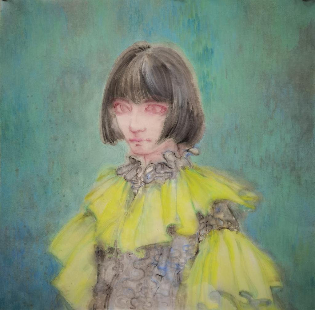 50 郑诘 森 69×69cm 2024年 纸本水墨 四川美术学院中国画与书法艺术学院硕士班