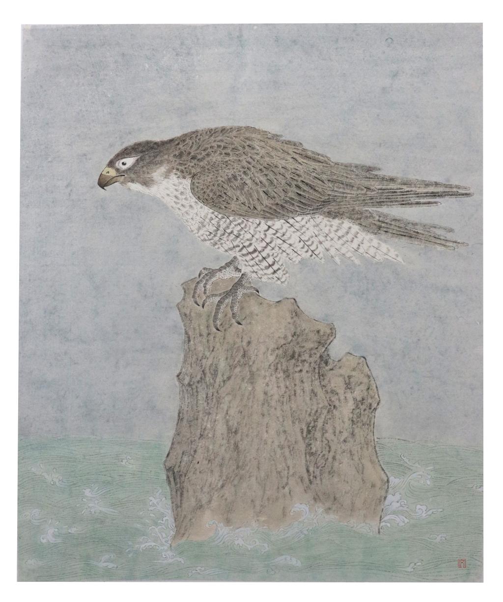 41 李佳文 山海 40×50cm 2023年 纸本设色 四川美术学院中国画与书法艺术学院硕士班
