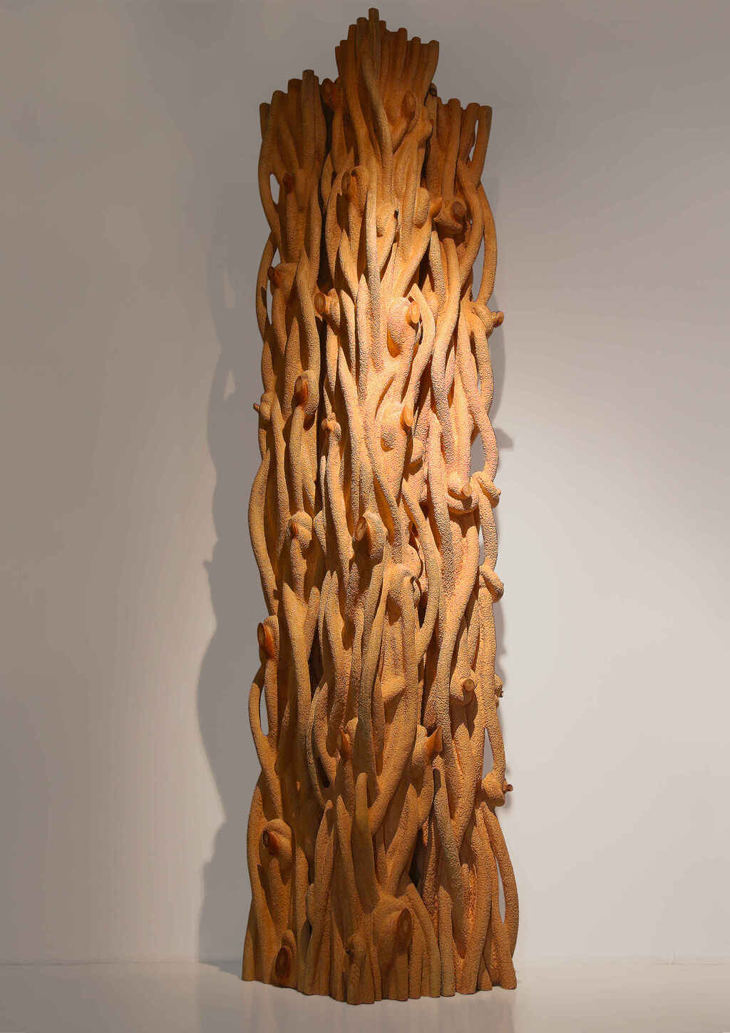 《结》 雕塑 葛平伟 30×30×300cm  2014年