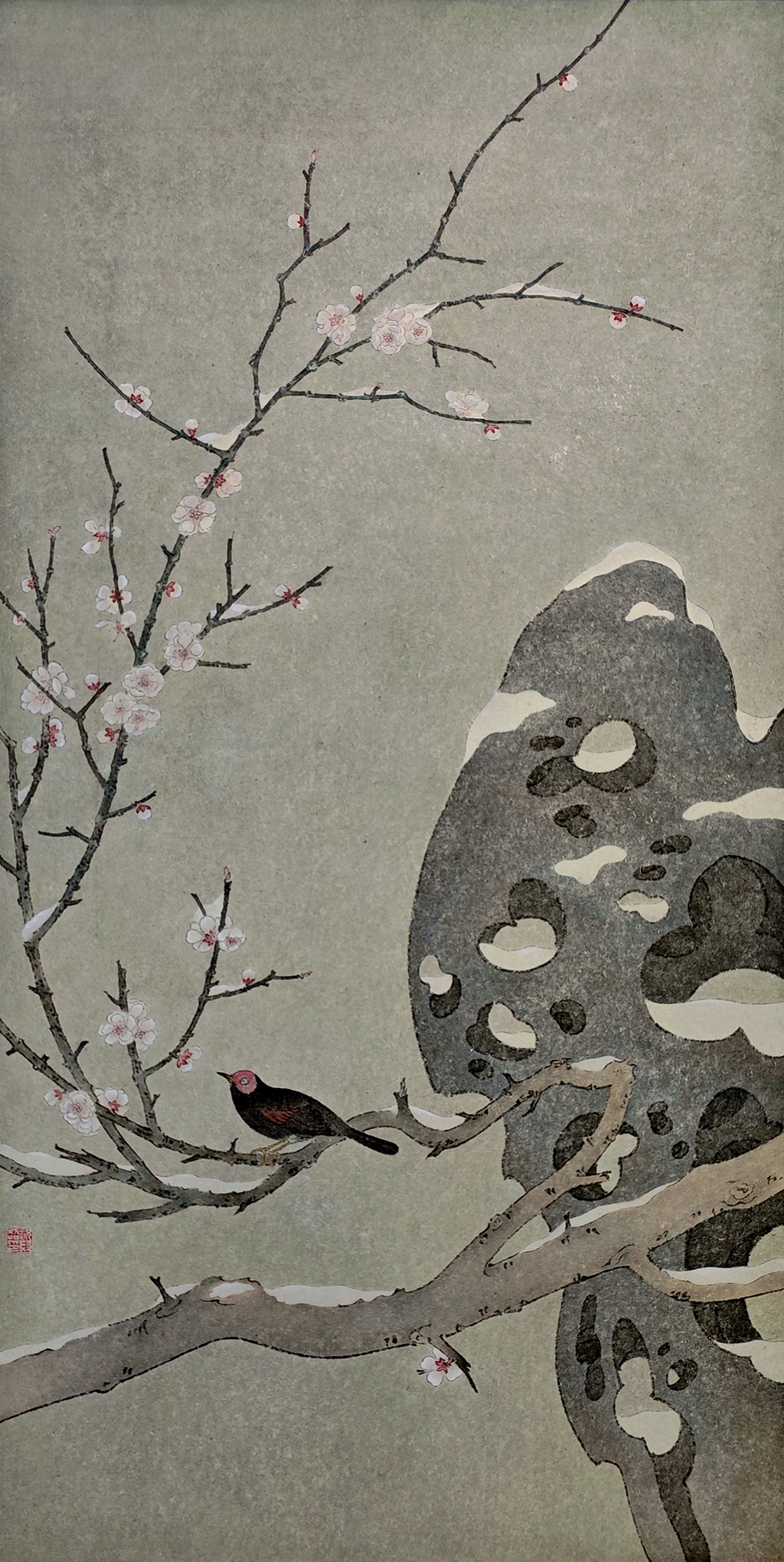 祝殿超《江南信》中国画 45×91厘米 2023年
