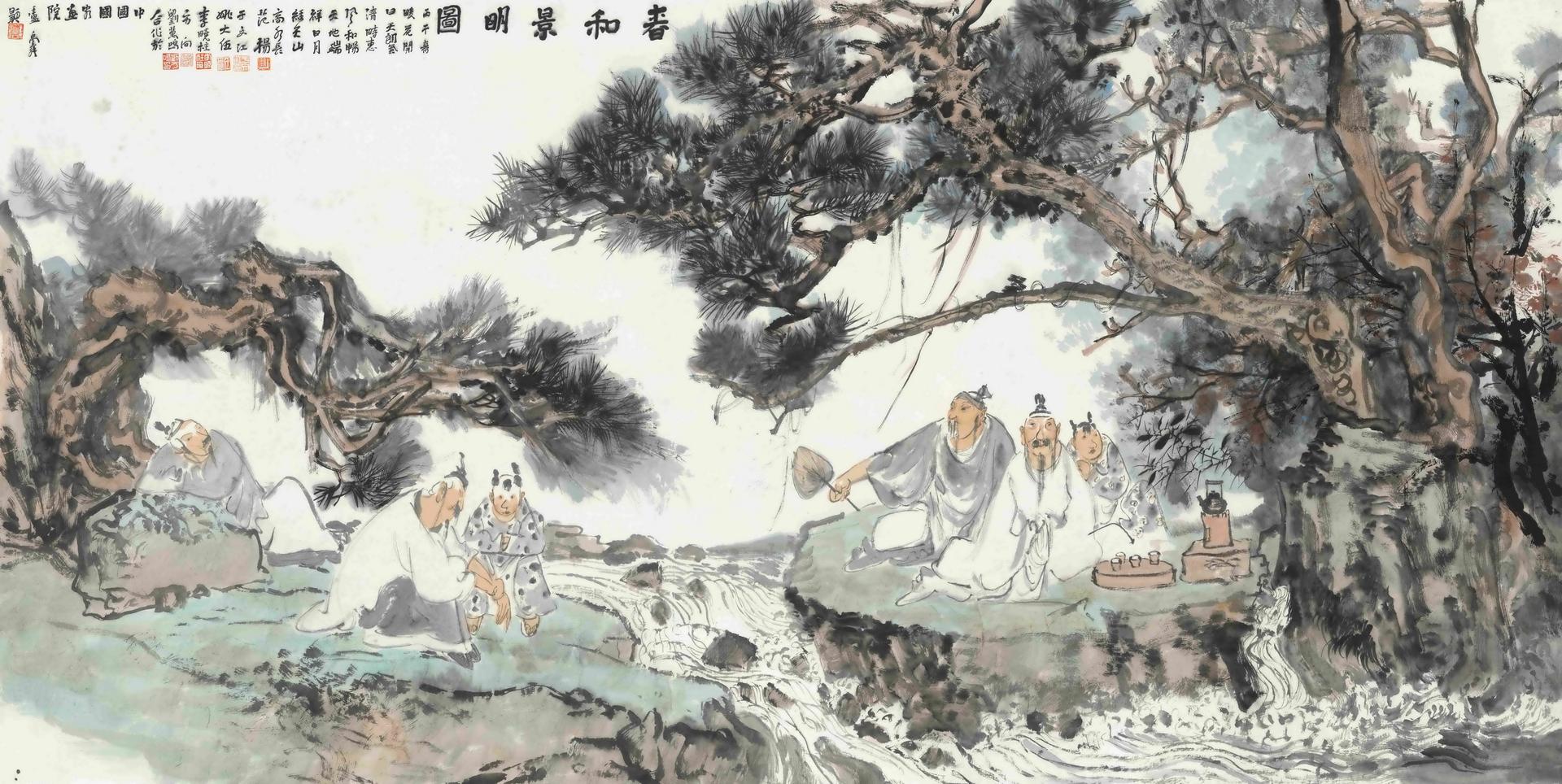 3春和景明图124×248cm  2026年